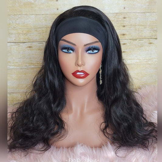 Bodywave Headband Wig